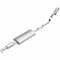 Bre Exhaust Exhaust System, Aluminized Steel; With Mufflers; 2-1/4 Inch Pipe Diameter; Single Exhaust 106-0062 - alternate 1
