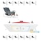 Nuwatt 6 Inch 2 Hour Square Fire Rated Recessed Lighting, Slim Wafer LED Lights 2700K-5000K, 1200LM, 12PK NW-P-SQDL-6-15W-5CT-FR-WH-12P - alternate 1