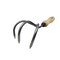 Dewitt Short Handle 3-Tine Cultivator, Ideal for Quick Aerating Jobs 31-0904 - alternate 2
