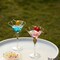 Dinewares 2 Piece Premium Clear Stem Crystal Martini Glasses with Gold Rim and Diamond-like QI004760.GD.2 - alternate 4
