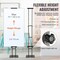 Vevor Poster Stand Floor Standing Sign Holder 75" Adjustable Height Double-Sided SW-03 - alternate 7