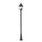 Z-Lite Raphael Sand Black 3 Light Outdoor Post Mounted Fixture 5029PHBR-5011P-BK - alternate 1