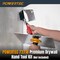 Powertec 5in x 4in Stainless Steel Inside Corner Drywall Knife for Gyprock and Plasterboard, 1PK 72176 - alternate 5