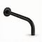 Supplygiant 16 in Shower Arm 90 Deg Stainless Steel Rain Shower Head Extension Arm, Flange, Matte Black Finish 74-TB38BG-NC - alternate 1
