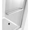 Kingston Brass 60" Acrylic Anti-Skid Alcove Right-Hand Drain Tub with Left Sliding Tub Door, White/Brushed Nickel KVTAP603216R8 - alternate 4