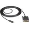 Black Box BLACK BOX USB-C Adapter Cable, USB-C To Dvi Adapter, 1080p At 60hz, Dp 1.2 Alt Mode, 10-ft VA-USBC31-DVID-010 - alternate 1