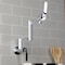 Kingston Brass Wall Mount Pot Filler Faucet, Polished Chrome KS4101KL - alternate 4