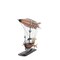 Homeroots 12" Pink And Orange Metal Hand Painted Model Airplane Tabletop Sculpture 376333 - alternate 1