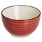 Elama Gia 24 Piece Round Stoneware Dinnerware Set in Red EL-GIA24R - alternate 6