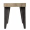 Homeroots 45" Natural and Dark Brown Writing Desk 402061 - alternate 5