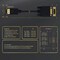 Sanoxy 6ft Gold Plated Premium DisplayPort to VGA Male to Male Cable 28AWG SNX-CBL-LDR-DP104-1106 - alternate 2