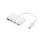 Monoprice Usb, C 3, Port Usb 3.0 Hub, Ethernet Adptr 14503 - alternate 1
