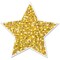 Ashley Productions Die-Cut Magnets, 3in Gold Sparkle Stars, 12 Pieces, PK6 30400 - alternate 1