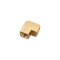 Anderson Metals Pipe Fitting, Brass Elbow, 90 Degree, Lead Free, 1/4-In. FPT 756100-04 - alternate 1