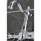 Kingston Brass Two-Handle Wall Mount Bridge Kitchen Faucet, Polished Chrome KS2441AL - alternate 4