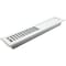 Sierra Grates 2 in. H X 14 in. W 2-Way 45 Degree Louvered, Steel, White Floor Register TWF214-WHT - alternate 3