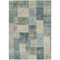 Homeroots 3' X 5' Blue Geometric Washable Indoor Outdoor Area Rug 608262 - alternate 6