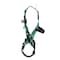 Msa Safety V-FORM Harness, M, 400 lb., Quick-Connect Chest/ Qwik-Fit Leg Straps, Back, Chest, Hips D-Ring 10197436 - alternate 3