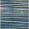 Homeroots 9' X 12' Denim Blue And Gray Striped Washable Indoor Outdoor Area Rug 597323 - alternate 9