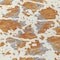 Homeroots 8' Copper And Ivory Round Abstract Washable Indoor Outdoor Area Rug 614151 - alternate 6