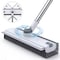 Dsv Standard 3 in 1 Floor Scrub Brush, Adjustable Long Handle 54", 360 Rotating Head, Stiff Bristles, White 70704W - alternate 1