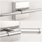 Jonathan Y McKenna 16.25" Modern Minimalist Dimmable Integrated LED Metal Wall Sconce, Chrome JYL7039A - alternate 11