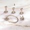 Gatco Clarion Euro Toilet Paper Holder, Crystal-Clear Acrylic/Polished Nickel 5723 - alternate 3