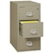 Fireking 3 Drawer, 1 Hr Fire & Impact Rated, Vertical, 31" depth Legal Pewter 3-2131-CPE - alternate 2