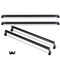 Putco Bed Rails, 1000 Pound Capacity; Stake Pocket Mount; Direct-Fit; Set of 2; Bolt-On; Powder Coated; 186855 - alternate 1