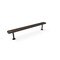 Mytcoat 8ft Outdoor Bench without Back, Surface Mount, Brown, Punched Steel, Textured Coating 804353 - alternate 1