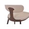 Leisuremod Dilenny Faux Leather Dining Chair - Modern Padded Side Chair with Steel Legs DC49TP - alternate 5
