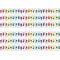 Teacher Created Resources Colorful Holiday Lights Die-Cut Border Trim, 35 Feet Per Pack, 6PK TCR6952 - alternate 1