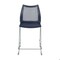 Flash Furniture HERCULES Series Navy Stack Counter Stool with Air-Vent Back and Gray Powder Coated Sled Base, 3PK 3-RUT-498A-CS-NV-GG - alternate 6