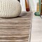 Jonathan Y Finn Modern Farmhouse Pinstripe Natural/Brown 2 ft. x 8 ft. Indoor/Outdoor Runner Rug TSN103A-28 - alternate 4
