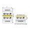 Tabbies BIBLE INDEXING TABS- LARGE PRINT OT & NT, 84 SILVER-EDGED TABS, 1"L-1/4" EXT, 10 PKS/BX, 10PK 58344 - alternate 7
