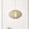 Jonathan Y Kira 18.38" 1-Light Scandinavian Japandi Adjustable Lantern Metal w/Ribbed Cocoon UFO Saucer Shade L JYL4208B - alternate 7