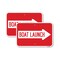 Signmission Boat Launch With Right Arrow, 18'' X 24'' 2 Signs, Heavy Gauge Aluminum, 2PK A-1824-2PACK-24405 - alternate 1