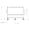 Valley Craft PartsCart, 54in, 36in, Gray, Steel, 800lb EP3531-200 - alternate 3