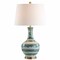 Jonathan Y Tucker 30.5 in. Striped Ceramic/Metal LED Table Lamp, Green/White JYL3054A - alternate 7