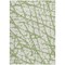 Homeroots 8' X 10' Green And Ivory Abstract Washable Indoor Outdoor Area Rug 614344 - alternate 7