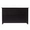 Homeroots 50in Black Solid Wood Two Drawer Sideboard 401675 - alternate 5