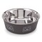Proselect Espresso Stainless Steel 30 oz Pet Bowl For Dogs ZW8006 25 16 - alternate 1