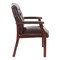 Office Star Products Traditional  Visitors Chair , Royal Cherry TV233-JT4 - alternate 3