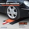 Kable Kontrol Cable Ramp, 1.70 in H, 36 in L, 19.60 in W, 5 Channel, Polyurethane, Black, Orange CP9984-OR - alternate 9