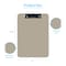 Davis Group Plastic Clipboard, Flat Clip, Smoke, 6PK 4833-97-06 - alternate 4
