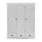 Homeroots 62" Off White Solid Wood Frame Standard Curio Cabinet With Six Shelves 523199 - alternate 1