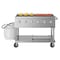 Koolmore 48 in. Commercial Mobile Outdoor Grill Stainless Steel, ETL Listed in Stainless-Steel KM-CGM-48 - alternate 1