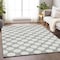 Homeroots 8' X 10' Gray And Silver Polka Dot Washable Indoor Outdoor Area Rug 595232 - alternate 5