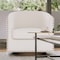 Flash Furniture Myles Club Style Commercial Barrel Accent Armchair, 360° Swivel Metal Base, Cream Boucle Upholstery BS-AC22-061-CRM-BCL-GG - alternate 6