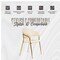 Leisuremod Bella Collection Modern Dining Chair in Off White, 2PK BC21OW2 - alternate 6